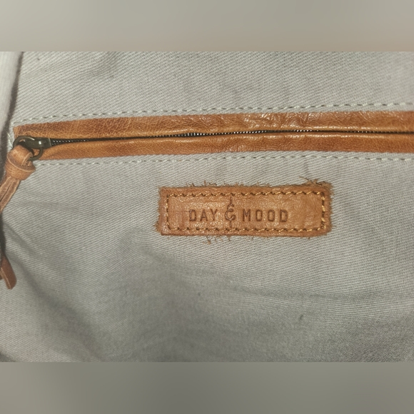 Day & Mood Penny Slouch Satchel in Cognac; Brand-new with Tags - Picture 10 of 16